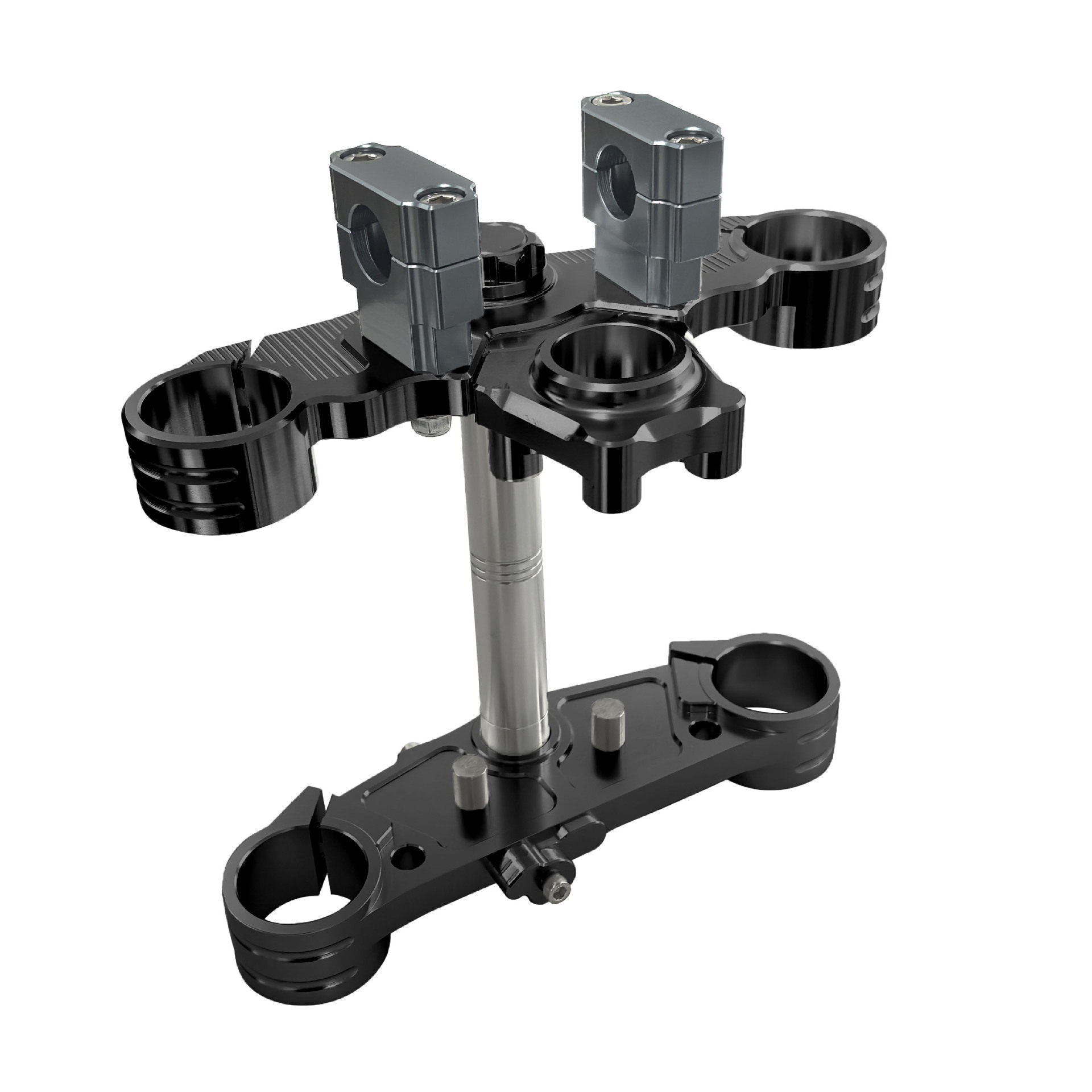 Suitable for Motorcycle Honda Monkey Monkey 125 Modified Upper and Lower Connecting Plate Accessories Aluminum Alloy Steering Column Assembly