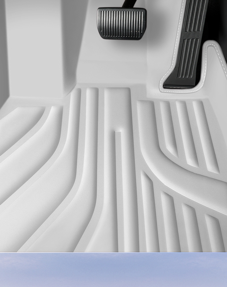 Suitable for Nissan N7 Models, Dust-Proof Car Interior Accessories, Environmentally Friendly Double-Layer Tpe Car Floor Mats