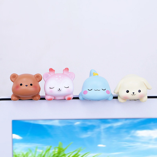 Party mini ornaments computer screen monitor car center console screen car interior decorations