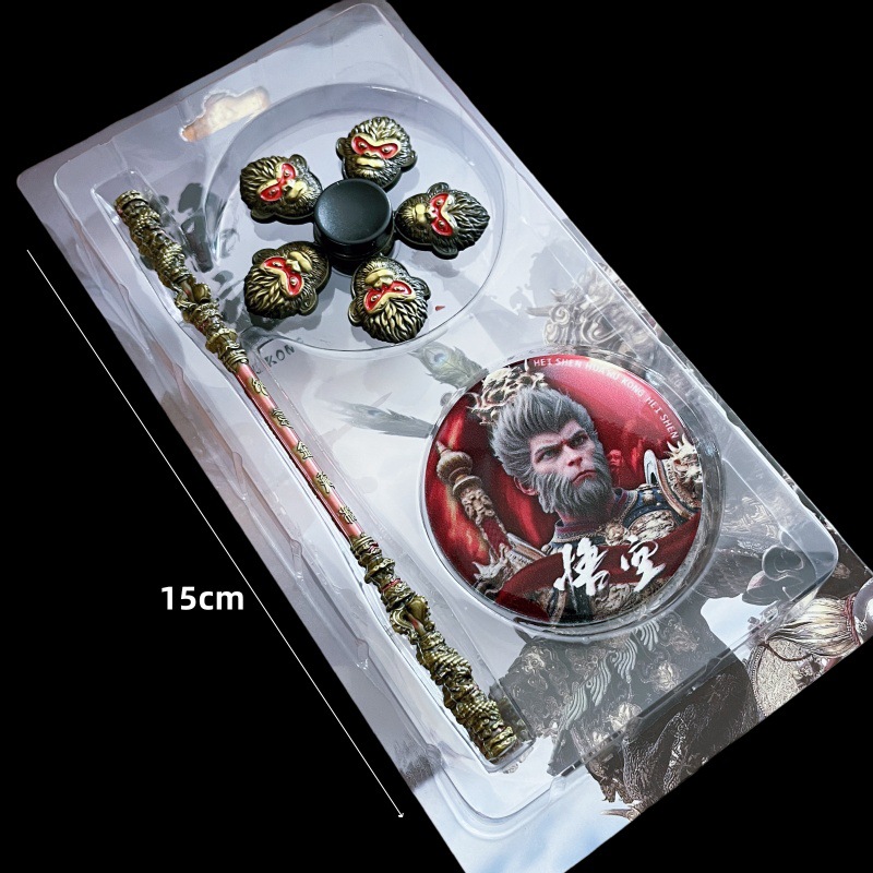 悟空游戏动漫斗罗周边古代刀剑三国西游记兵器模型玩具套装摆件