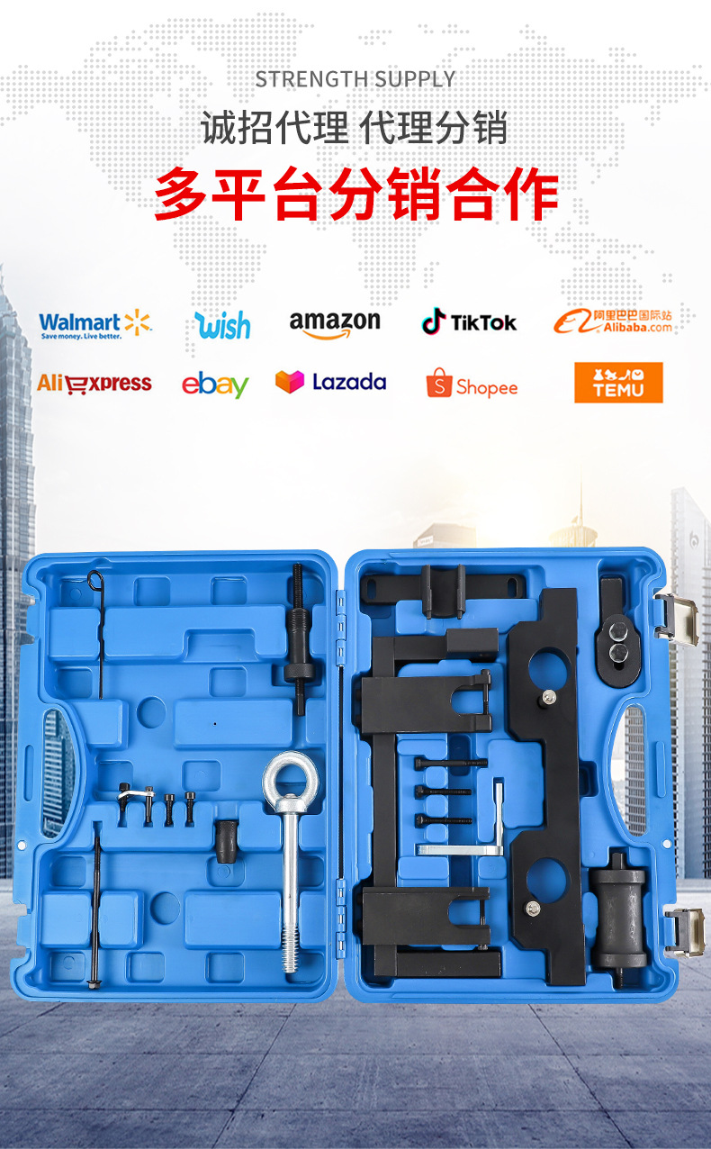 Bmw N20 N26 Engine Timing Tool Fuel Injector Tool Balance Shaft Flywheel Lifting Ring Auto Repair Tool
