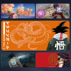 ドラゴンボール超zマウスパッド大鎖辺孫悟空ベルジータ亀仙人神龍サイヤ人アニメテーブルパッド