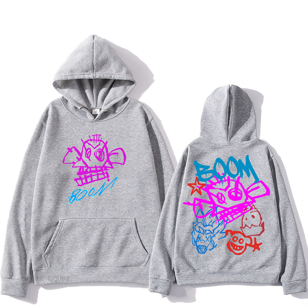 Arcane Jinx Cartoon Hooded Long Sleeve Harajuku Kawaii