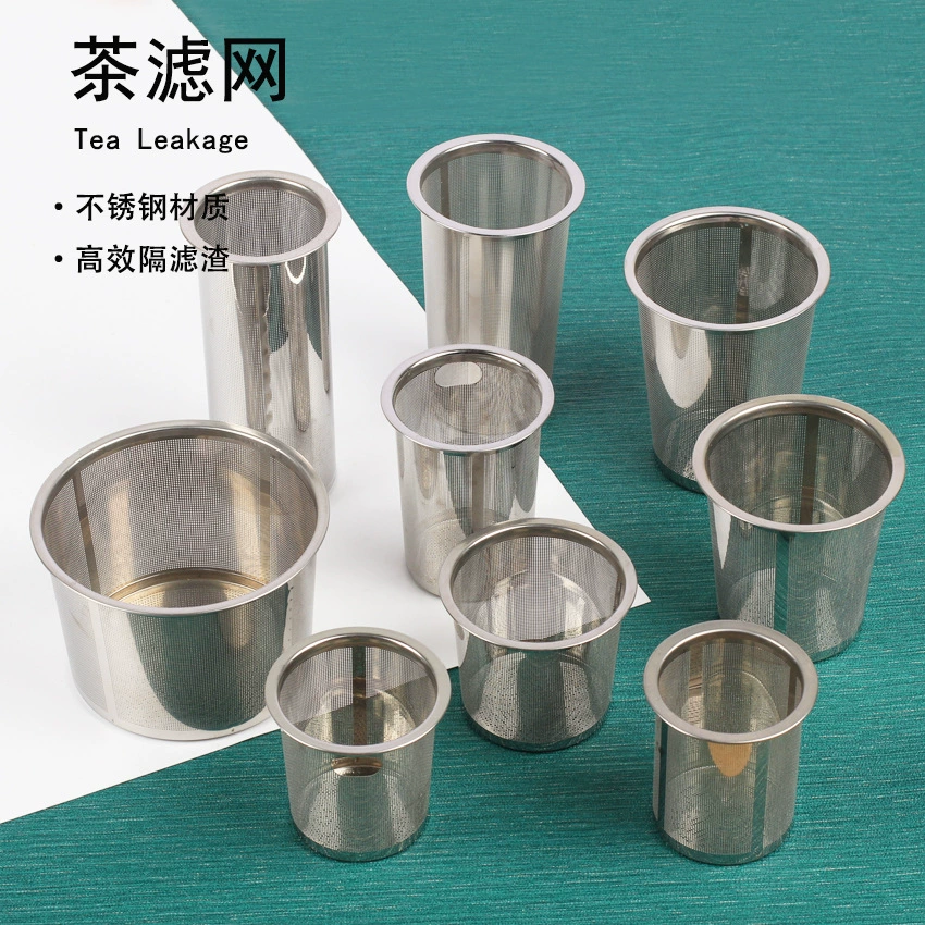 Поставка фабрики фильтра чая стрейнера чая нержавеющей стали 304 может добавить сеть чая пинхоле разъединения шлака бака сока логотипа