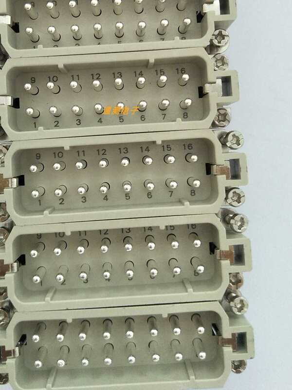 Hot Runner Solenoid Valve Connector Small 16-Pin C-Ha-016M/F Male Core Female Core Aviation Plug