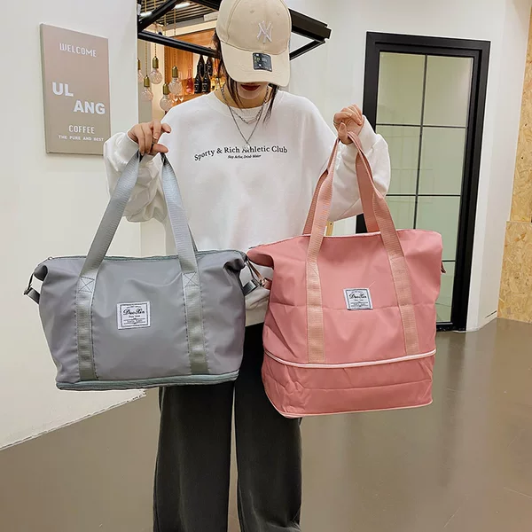 Expandable Wet and Dry Separation Oxford Cloth Travel Bag 2026 New Model Casual Large Capacity Storage Yoga Bag Gym Bag