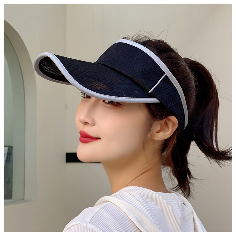 Summer Visor Hat For Women And Men Quick Drying Mesh Sun Hat_voghion.com