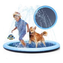 跨境工厂现货PVC喷水垫 户外加厚防滑儿童宠物草坪戏水喷水池玩具