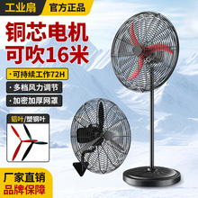 骆驼牌工业工业扇大风扇强力牛角扇落地扇大风力电风扇车间壁挂扇