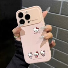 可爱Kitty猫适用iPhone17PROMAX手机壳新款16/15/14小众13全包12
