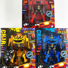 彩盒装变形玩具汽车模型 金刚机器人手办儿童礼物 摆摊十元店玩具