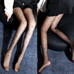 女士夏季超薄超透網襪歐美性感長款漁網格連褲襪