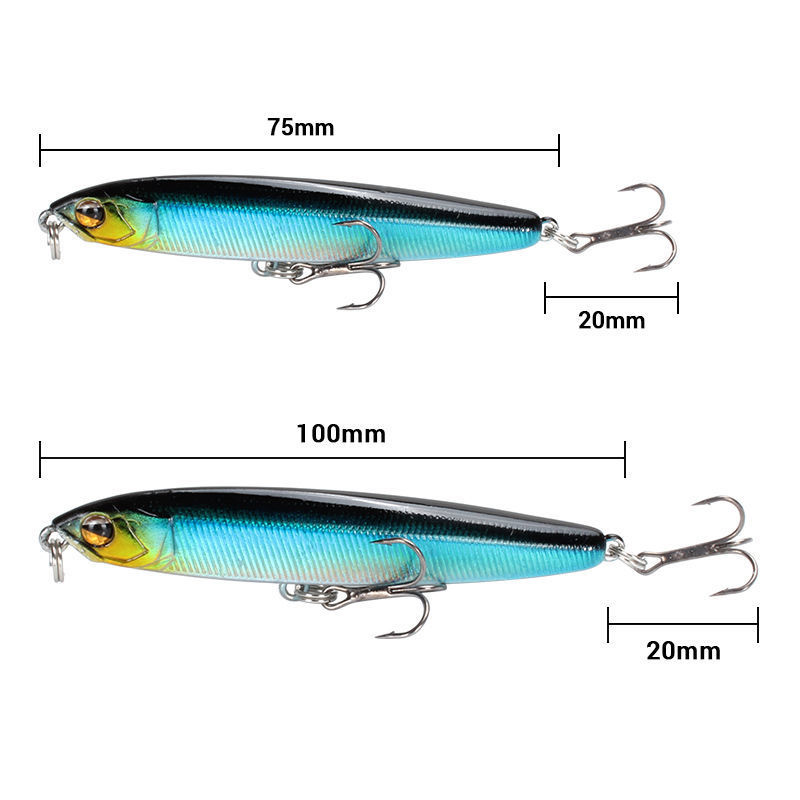 8 Colors Shallow Diving Minnow Lures Sinking Hard Plastic Baits Fresh Water Bass Swimbait Tackle Gear