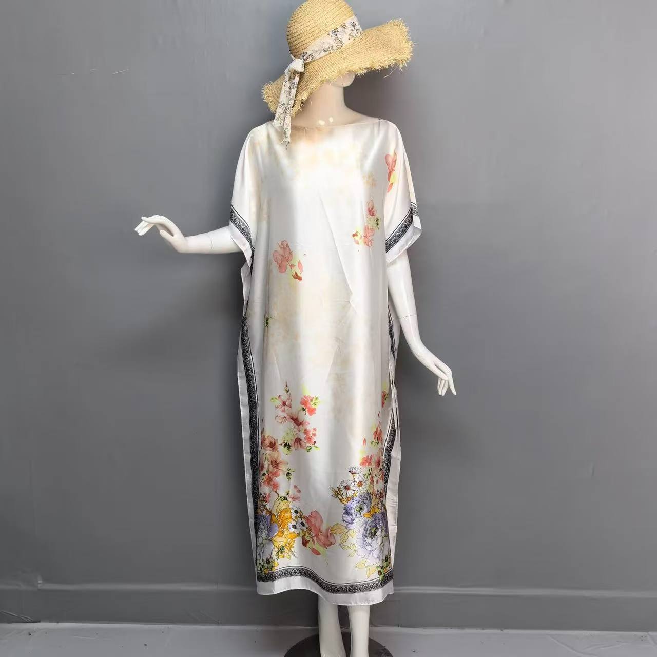 여러 색상의 꽃 - 흰색