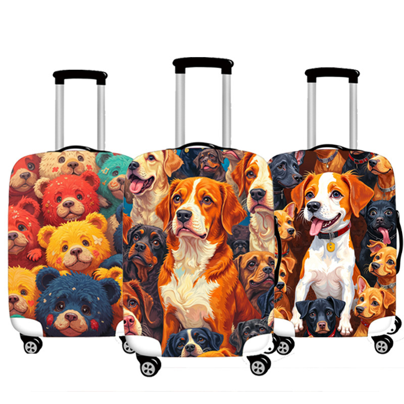 2025 Cute Animal Universal Wheel Trolley Case Elastic Case Luggage Case Protective Case Elastic Case Dustproof Cover 2025 Cute Animal Universal Wheel Trolley Case Elastic Case Luggage Case Protective Case Elastic Case Dustproof Cover