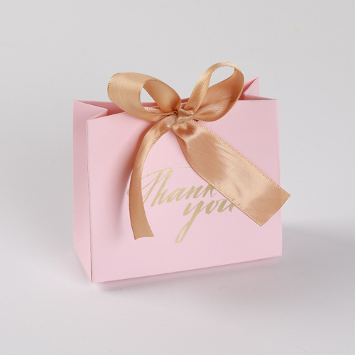 Pink hot stamping creative European style wedding candy box grain fruit bag gift box wedding candy box wedding candy bag wholesale