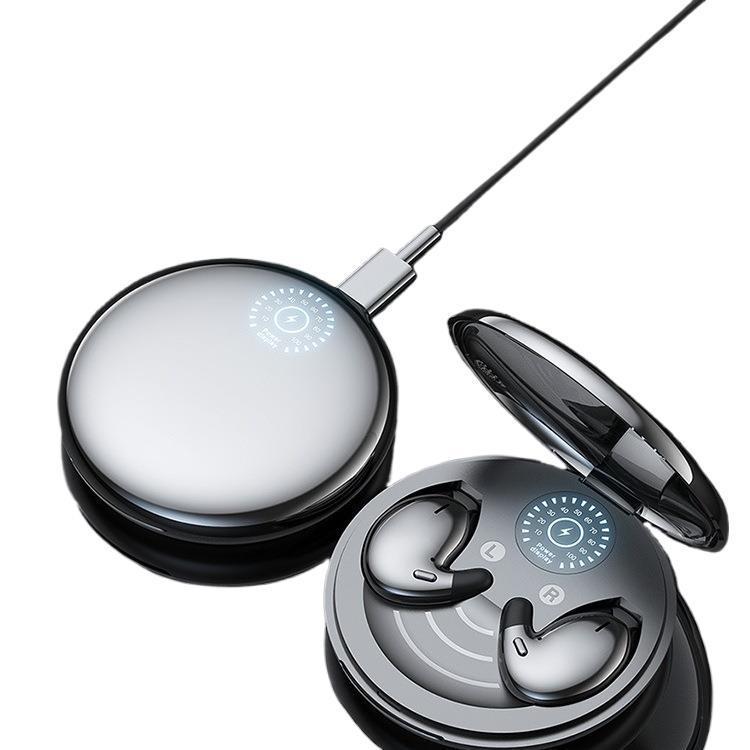 ワイヤレス Bluetooth ヘッドセット ミニ スリープ ノイズ リダクション セミインイヤー スポーツ ランニング 超長バッテリー寿命 2024 新しい男性と女性|undefined