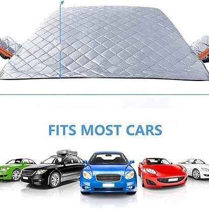 Winter Snow Cover, New Model Front Cover, Thickened Heat Insulation, Anti-Snow, Anti-Freeze, Anti-Rain, Car Sunshade, Car Snow Cover