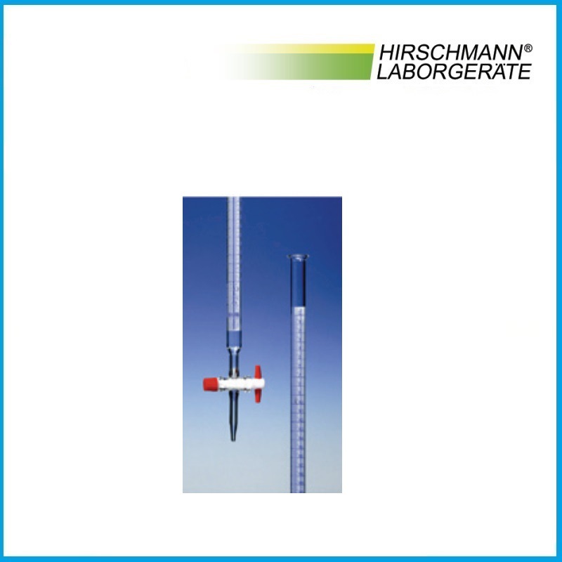 50ml透明玻璃滴定管 3140375 HIRSCHMANN品牌