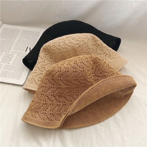 Double-sided fisherman hat, versatile thin breathable summer sun hat for women, Korean style, sunshade and sunscreen hat, foldable, UV protection