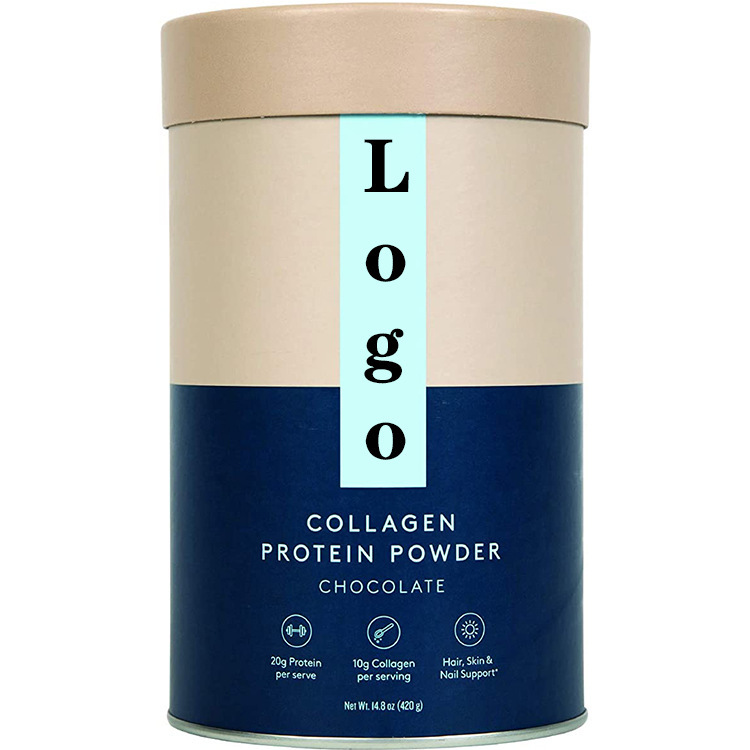 Collagen Powder Chocolate Flavor Gluten Free Collagen Protein Powder Cross-border Wholesale