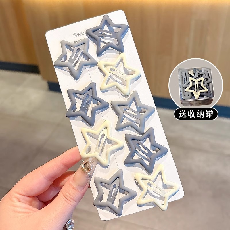 Hermosas estrellas clip para el cabello mujeres 2025, nuevo clip para el cabello frontal, clip para el cabello, clip para el cabello pequeño, toque