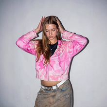 2025欧美跨境时尚高街潮流原宿ins风朋克拉链连帽卫衣秋冬Y2k服装