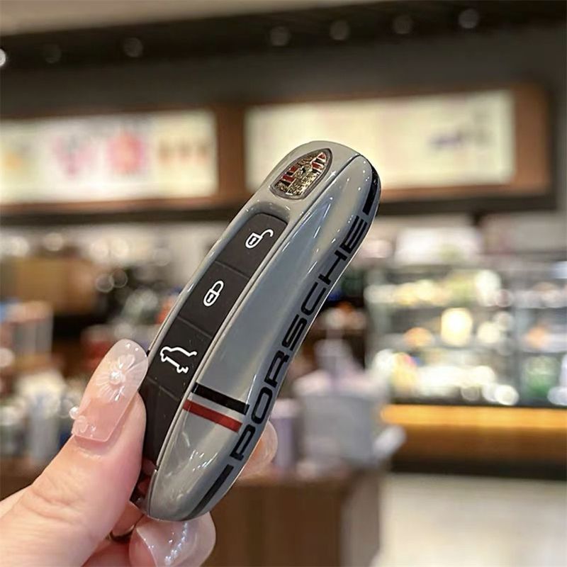 ポルシェキーシェル新しいカイエン718マカンパナメーラtaycan911プラグインキーカバーに適しています。|undefined