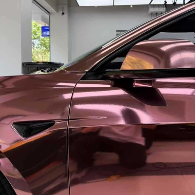 Auto Color Change Film rose gold glossy car body