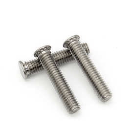 FHS不锈钢压铆螺钉304压铆螺丝平头压板罗丝压花螺丝M3M4M68