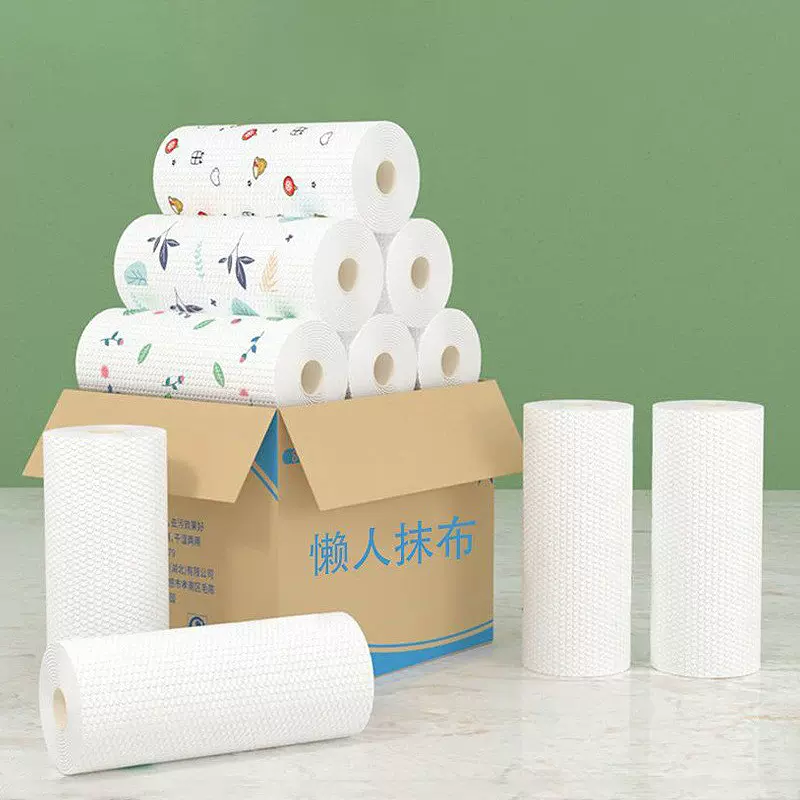 懒人抹布干湿两用家务清洁用品厨房用纸专用纸巾一次性洗碗布家用