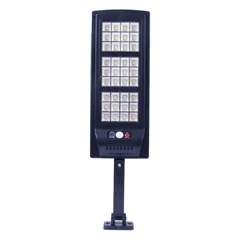 Lámpara solar LED exterior impermeable, luz de jardín con sensor humano y control remoto, súper brillante