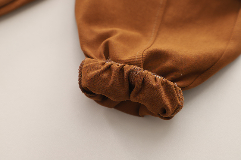 Tenue pour garçon nouvelle tenue décontractée, ensemble chemise deux pièces version coréenne pour enfants, style printemps et automne, 1-3 ans, 5_voghion.com
