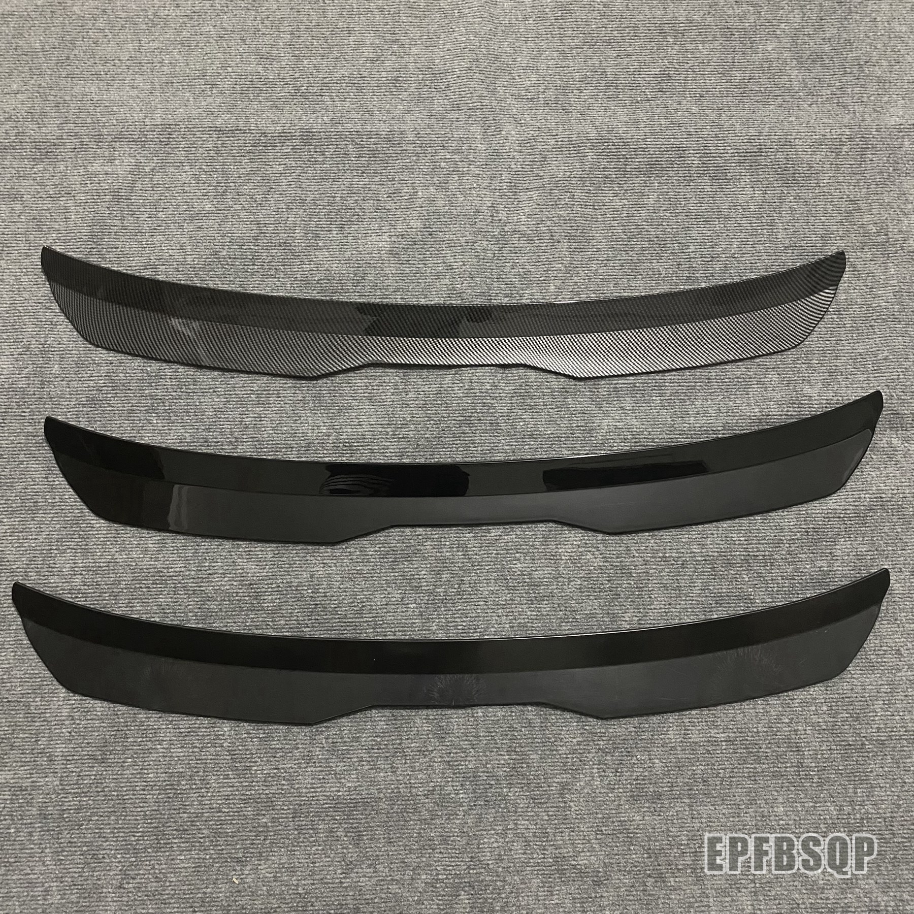 Suitable for 08-20 Hatchback Bmw 1 Series Rear Wing F20 E87 Imported 1 Series Carbon Fiber Pattern Top Wing Without Drilling