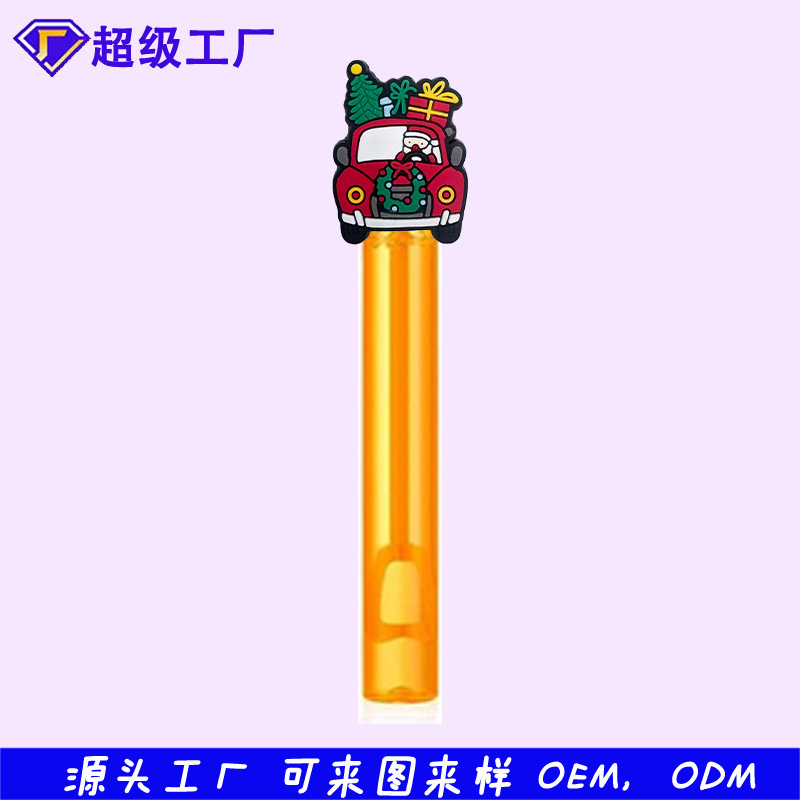メーカー卸売サンタクロースシリーズバブル水スティックサマーパーティーカラフルなミニバブルスティック装飾ギフト|undefined