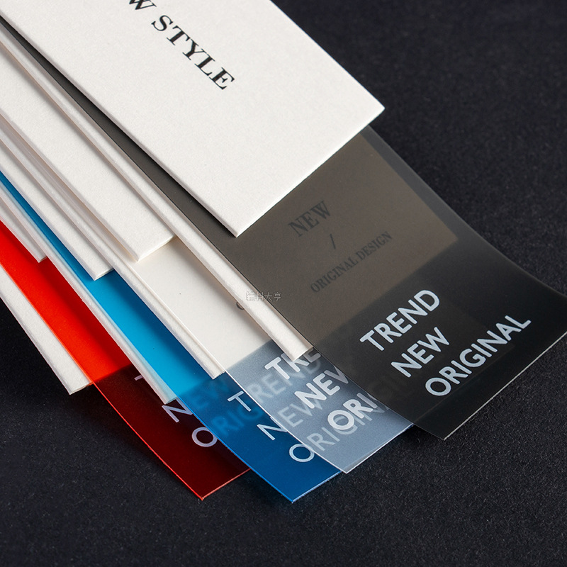 各种服装服饰吊牌绳卷装条码吊粒儿童男女合格证标签防伪环保