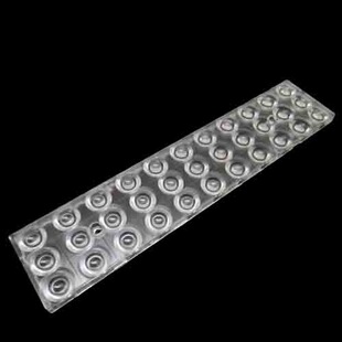 Linear lens line lamp office lamp anti-glare high-pass lens pmma chandelier lamp accessories manufacturers wholesale