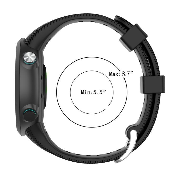 Correa de silicona transpirable twill para Garmin Garmin Forerunner 45 accesorios deportivos de reloj