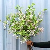 Natural simulation flower small handball white snow willow fake flowers indoor living room flower arrangement decorative flower pastoral porch furnishings