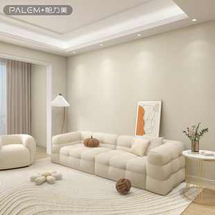 Wall Covering Seamless Whole House Cream Wallpaper Feeling Bedroom Background Wall Covering 2025 New Style