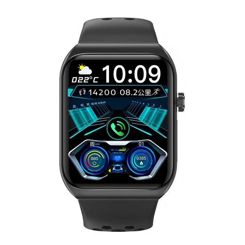 Новый BK01 Bluetooth Calling Cardiac Academic Blood Lipidal Heart temperature Monitor Multi -Sports Smart Watch