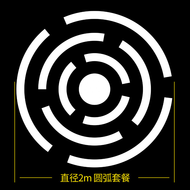 Lámpara de anillo circular industrial ventilada lámpara de anillo de oficina sala de reuniones gimnasio tienda centro comercial lámpara de círculo