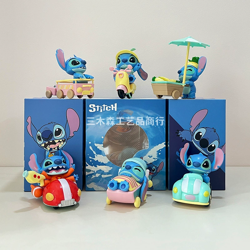 Минифигурка (Stitch) Changyou, набор из 6 шт. — транспорт и аксессуары, в собранном виде, 0,12 кг