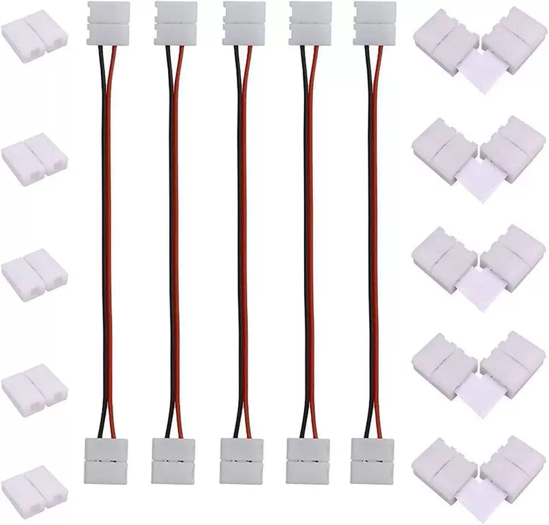 LED Лента УГЛОВОЙ Соединитель 2-полюсный Led Лента Соединитель Led SC