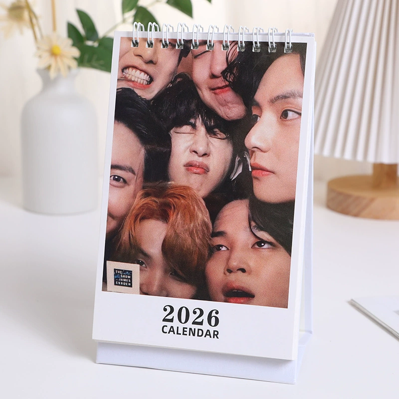Настольный календарь 2026 — Stray Kids SVT (G)I-DLE, новый календарь с изображениями знаменитостей