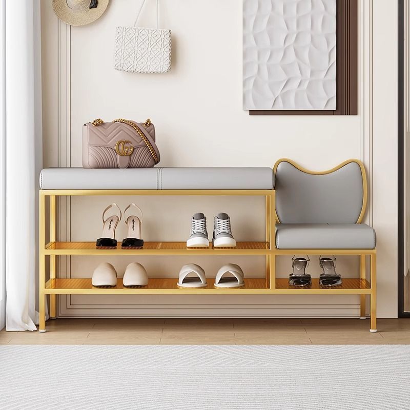 3-in-1 Minimalist Shoe Bench for Entryway, Home Hallway, and Entrance—Integrated Shoe Storage & Seating Option, Long Design Ideal for Kids to Sit on While Putting on Shoes.