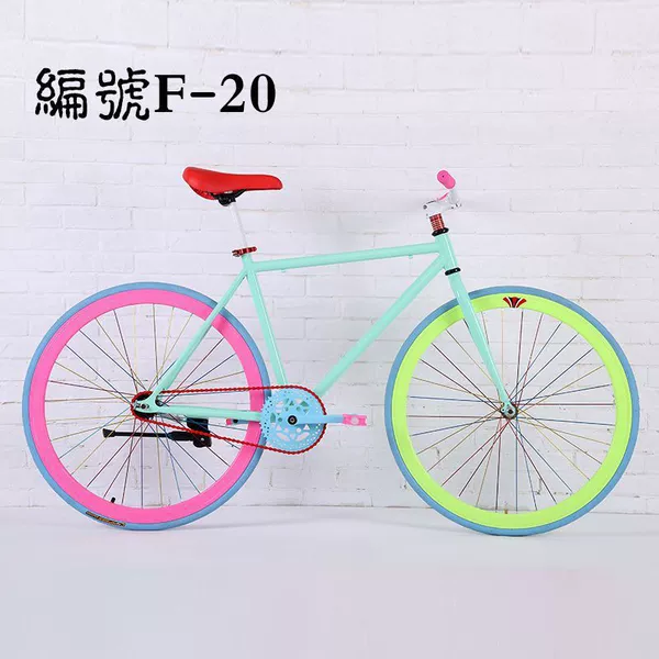 ♥❣❤[Green color] 40 dollars dead fly reverse brake bicycle + gift bag-26 inch pneumatic tire suitable for: ❤❣♥