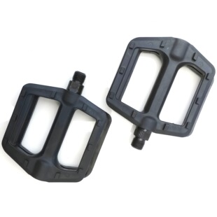 Mountain bike pedal/bicycle ball pedal/plastic double bead pedal wide pedal steel ball pedal plastic pedal
