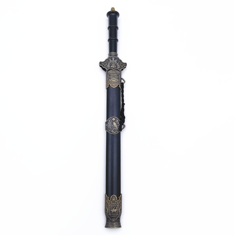 Metal Craft Sword God of Wealth Travel Memorial Craft Gift Sword…