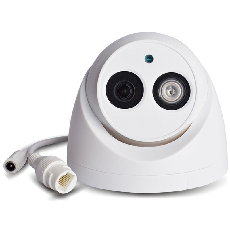 大华200W像素星光H.265音频POE网络半球 DH-IPC-HDW2233C-A